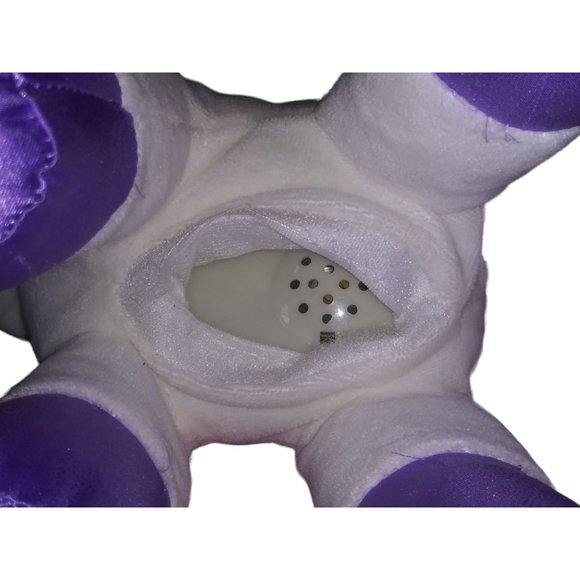 Claires Club Unicorn Play and Sound Stuffed Animal Glimmer Purple Feet Musical P - Picture 10 of 12